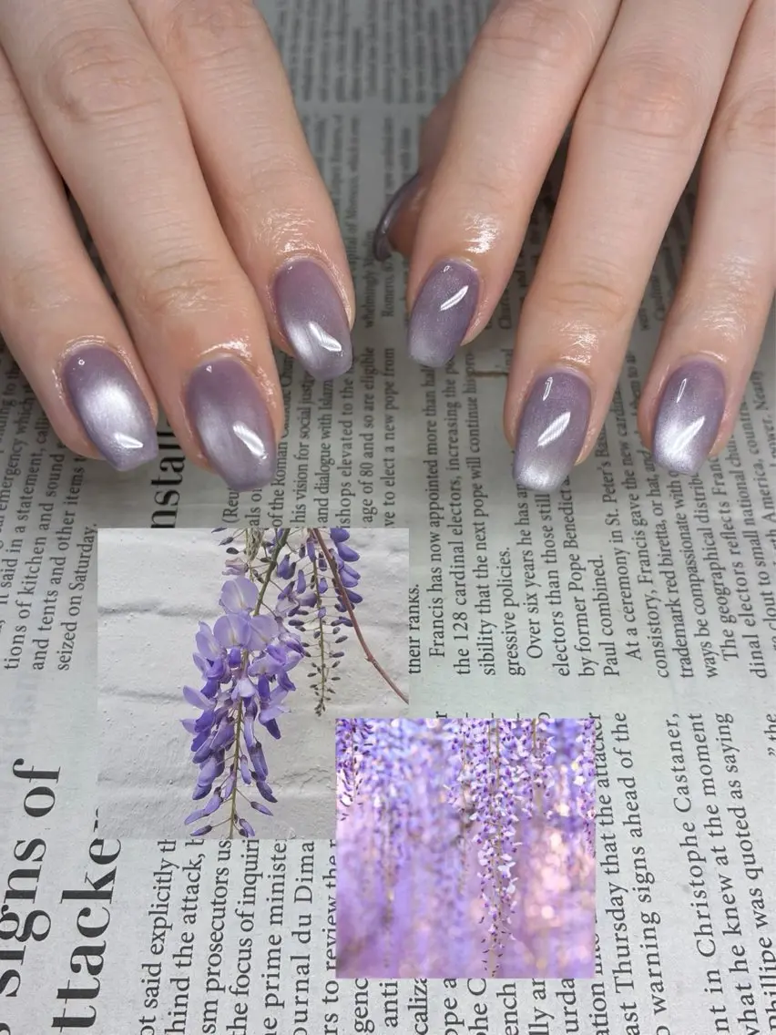 ネイル マグネットネイル shiki_nail 🪐のネイルデザイン