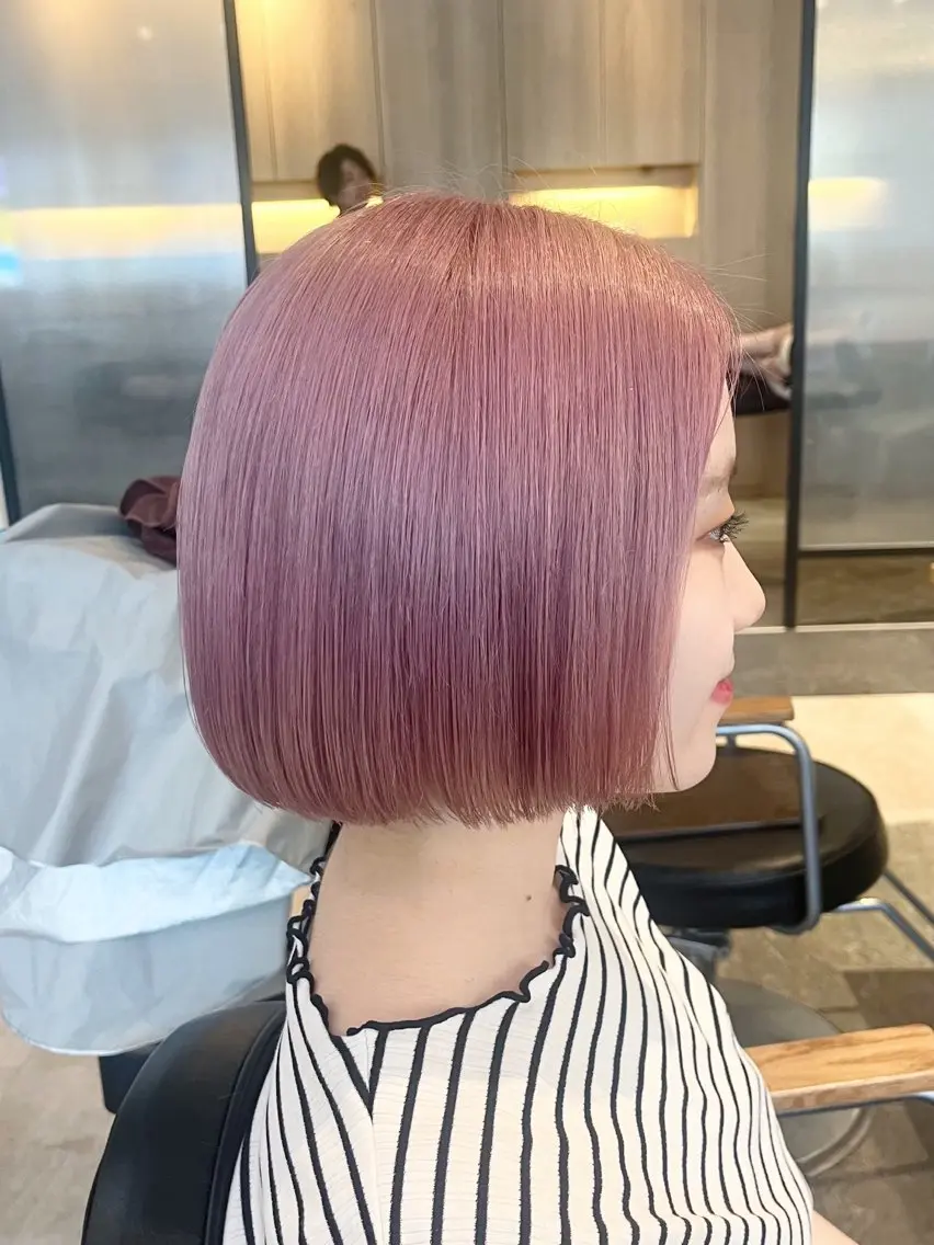 カラー ヘアカラー 髪質改善ケア🤍小川 友香のヘアスタイル