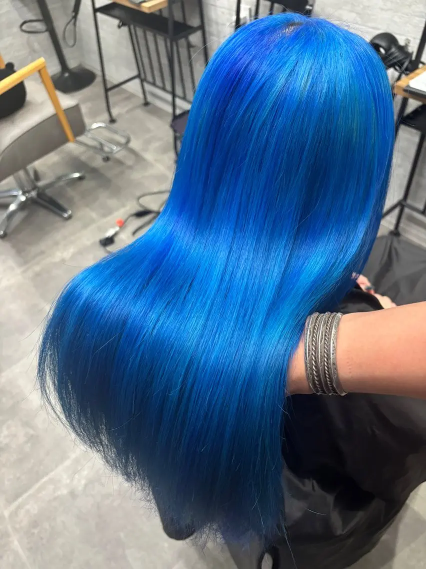 ロング カラー ヘアカラー PALO もかのヘアスタイル