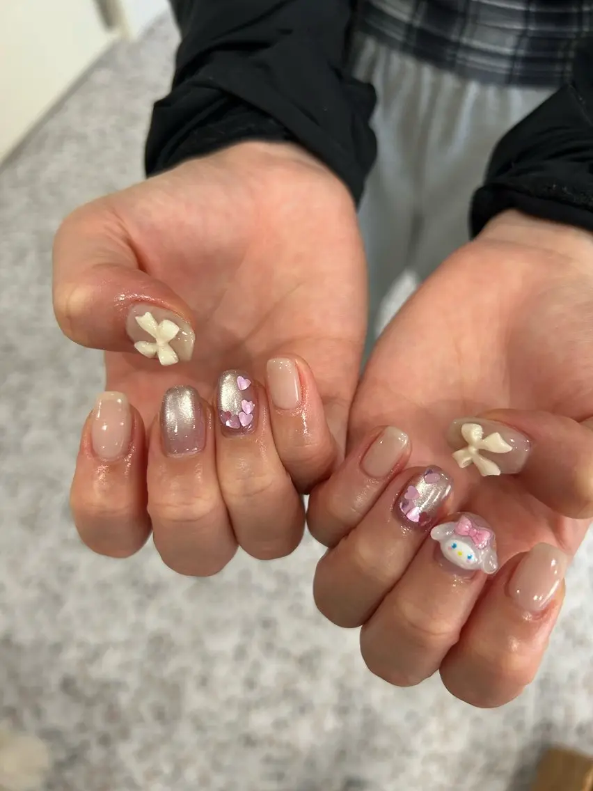 ネイル ハンドネイル 小松 千冬のネイルデザイン