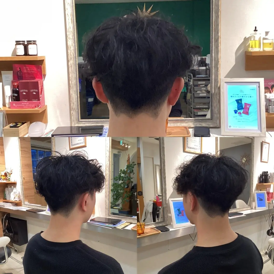 ショート カット パーマ hair bonitaのヘアスタイル