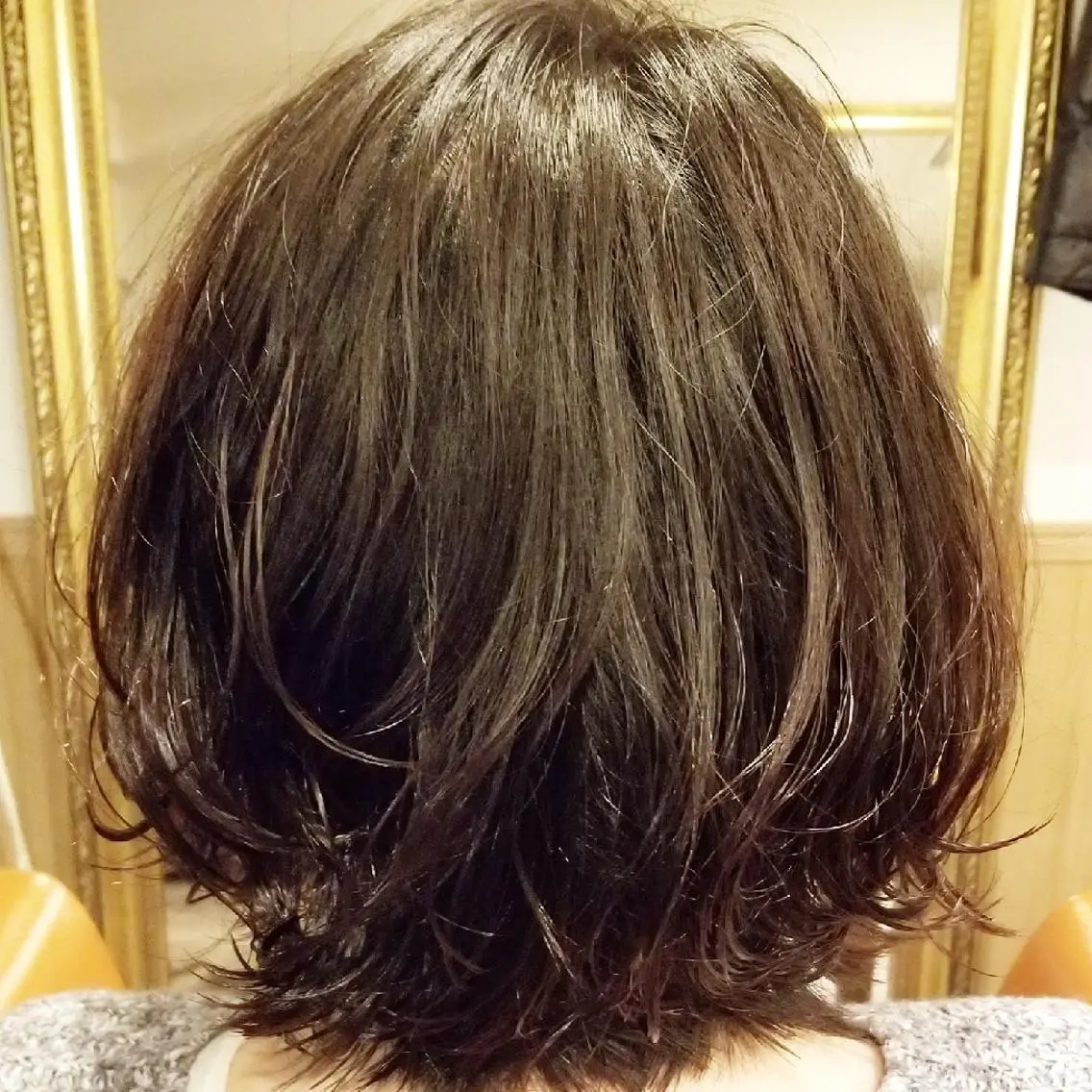 ショート カラー アディクシーカラー バレイヤージュ 外国人風カラー レイヤーカット トリートメント spa hair ark 富井直美のヘアスタイル