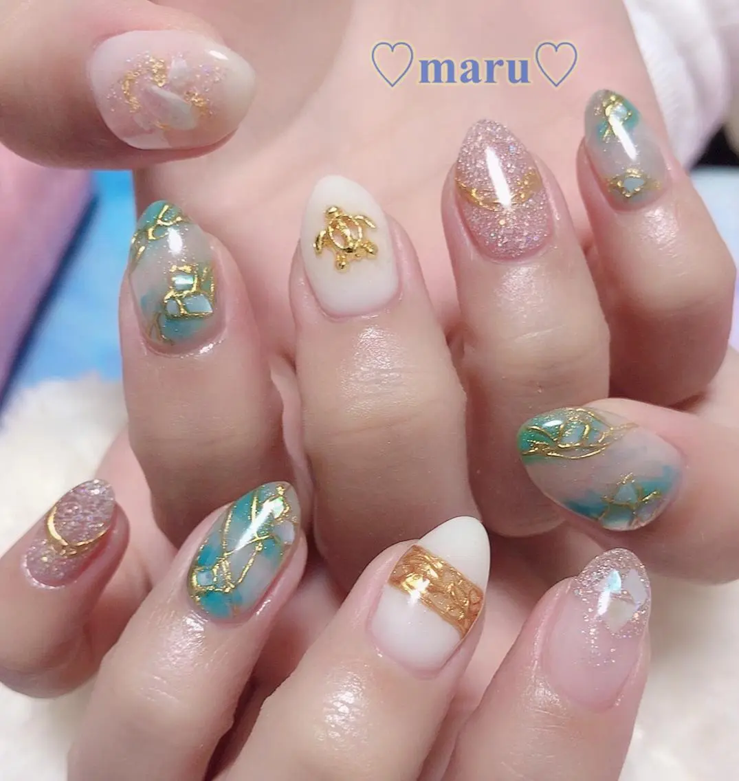 ネイル ハンドネイル フットネイル まるみ♡7/1〜値上 げ致します(>_<)のその他イメージ