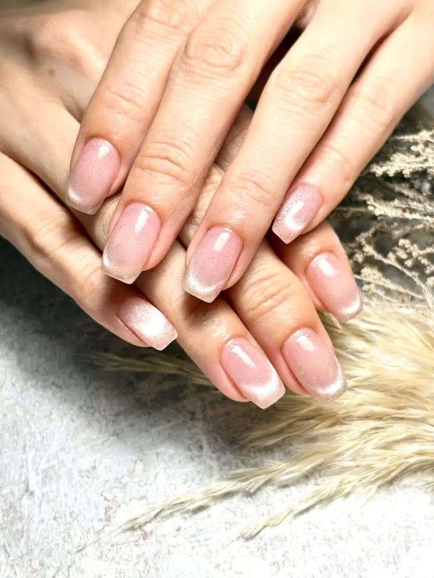 ネイル ジェルネイル マグネットネイル 持ち込み ニュアンスネイル オフィスネイル Pooky nailsのネイルデザイン