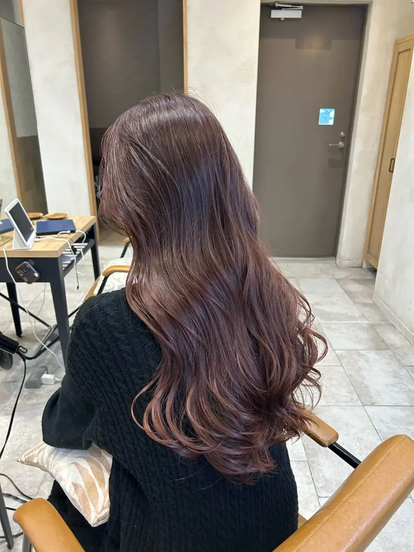 【カット+ファッションカラー+トリートメント🎀 】バッサリカットだけでなく整え・枝毛カット、前髪だけでも🙆🏼‍♀️の写真