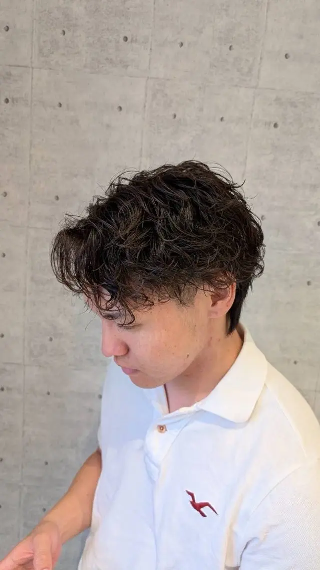 メンズ Ash浦安 モデル募集のヘアスタイル