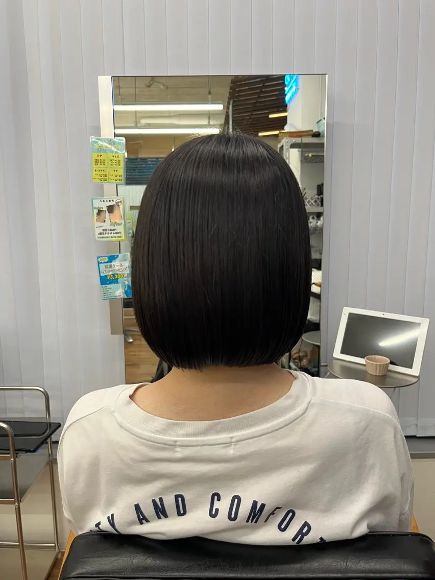 ショート ボブ 外ハネヘア 吉祥寺✂️ shutoのヘアスタイル