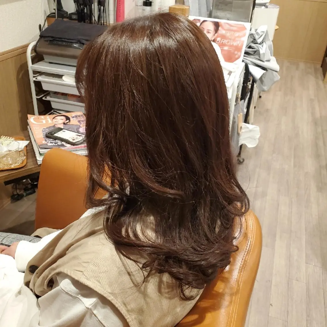 カラー ロング アディクシーカラー ブリーチ イルミナカラー 外国人風カラー トリートメント カット ヘアカラー トリートメント spa hair ark 富井直美のヘアスタイル