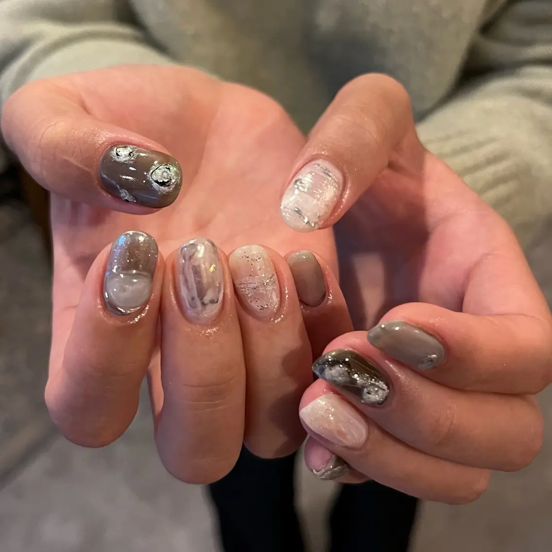 ネイル 持ち込み ハンドネイル vegh. nail/阿波座のネイルデザイン