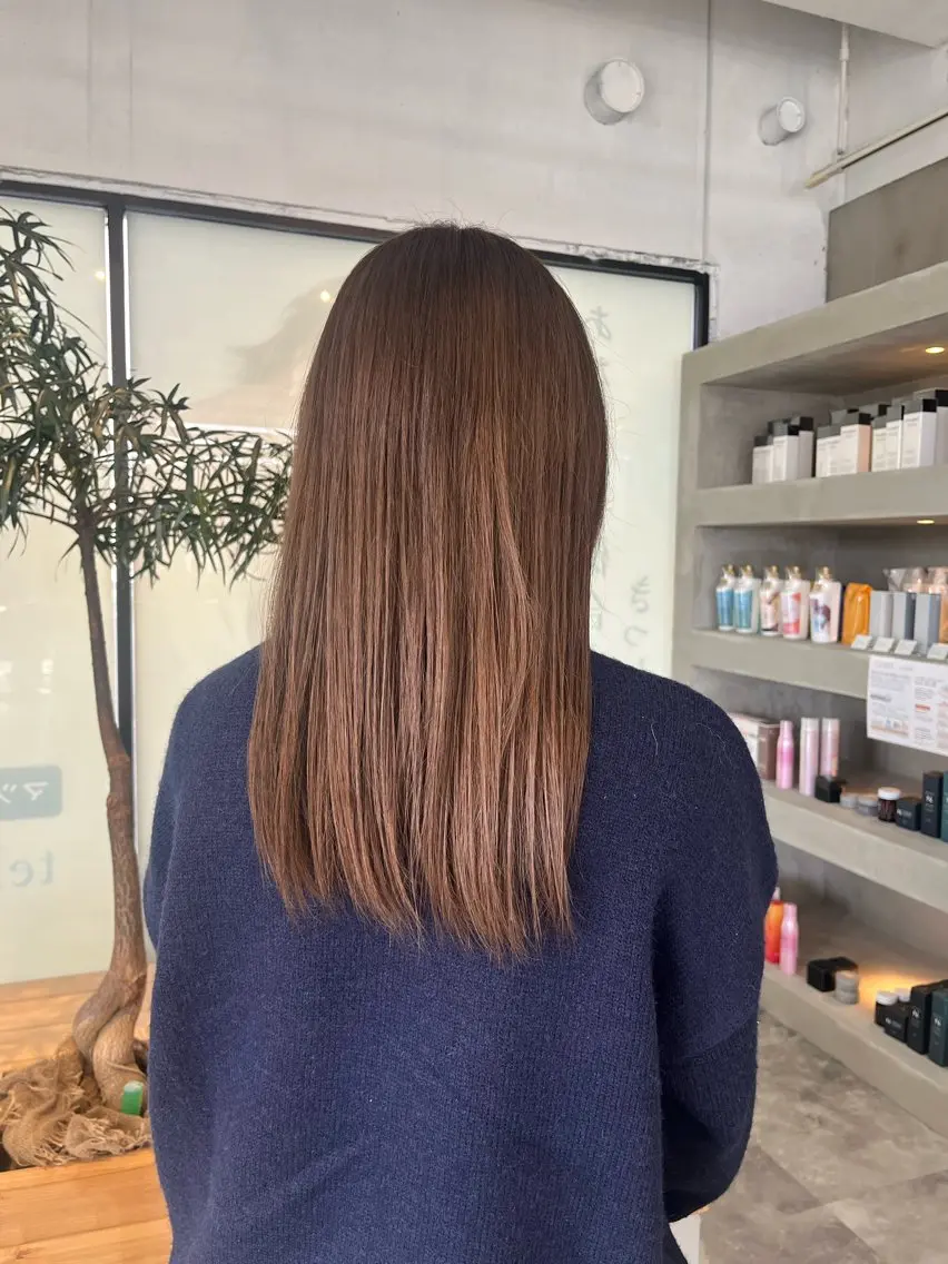 ロング 水戸/ブリーチカラー 中山りくのヘアスタイル