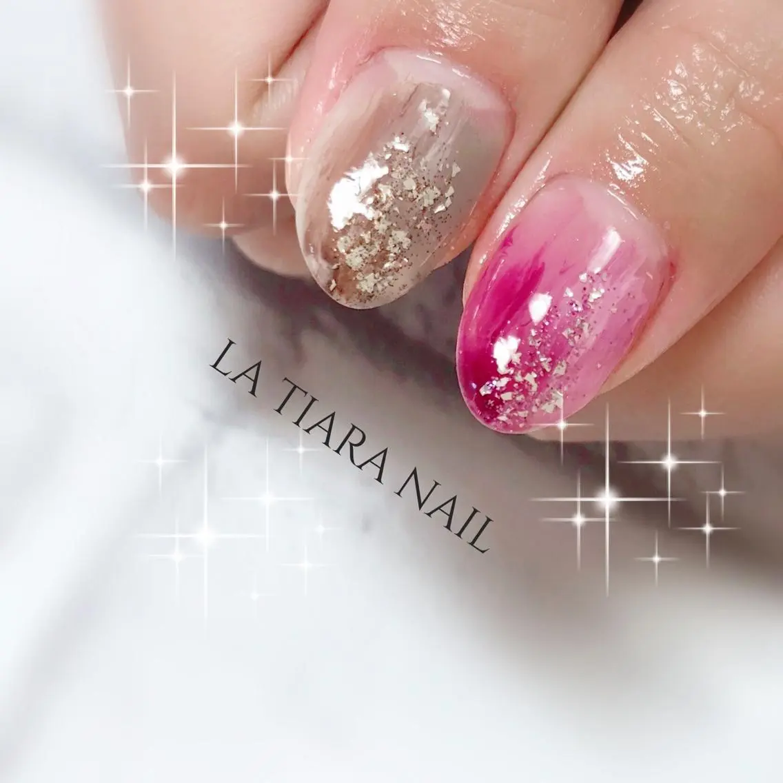 ネイル ハンドネイル Blue bird  nailのネイルデザイン