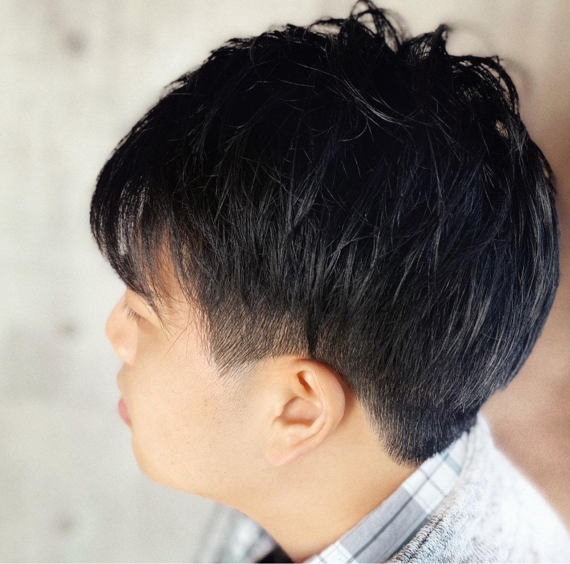 メンズ 刈り上げ ほんだ りおんのヘアスタイル