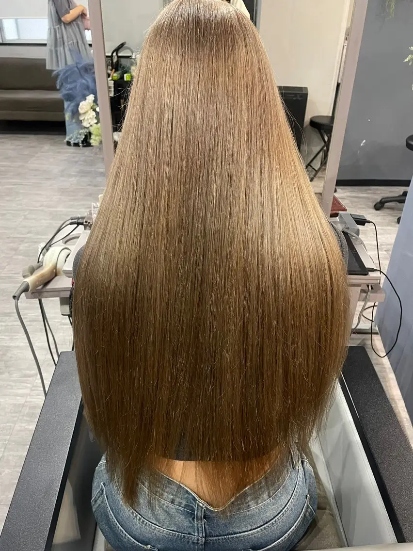 ロング ヘアカラー トリートメント 空きあり💛 miho  大国町のヘアスタイル