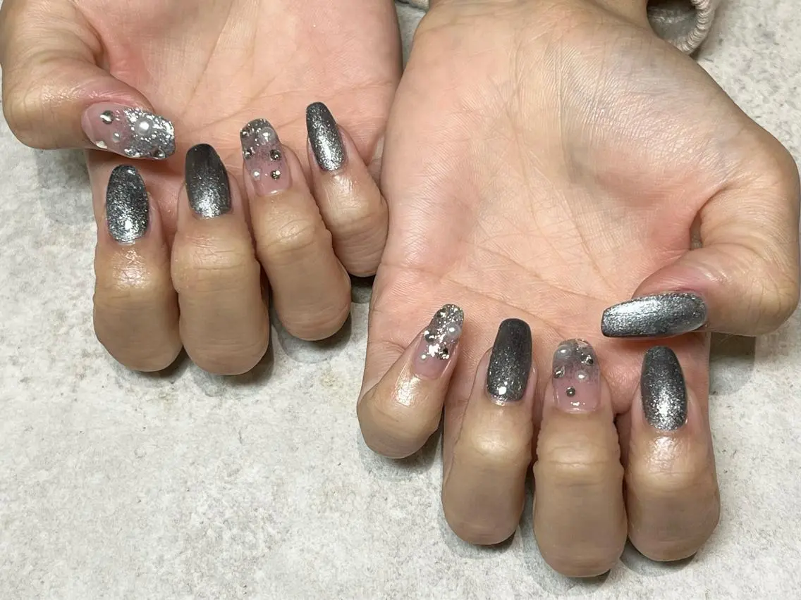 ネイル ハンドネイル 金田 純香のネイルデザイン
