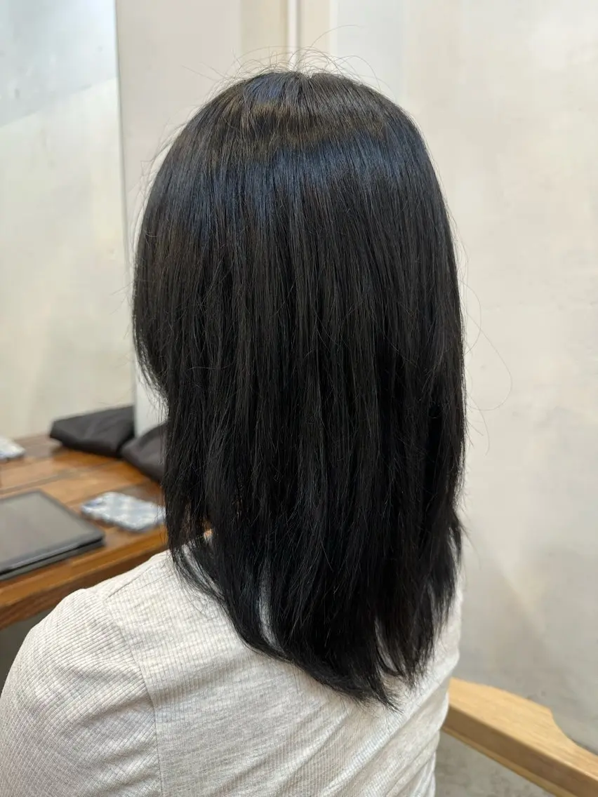 セミロング カラー 横浜/メンズ特化/ Farbe/田中颯斗のヘアスタイル