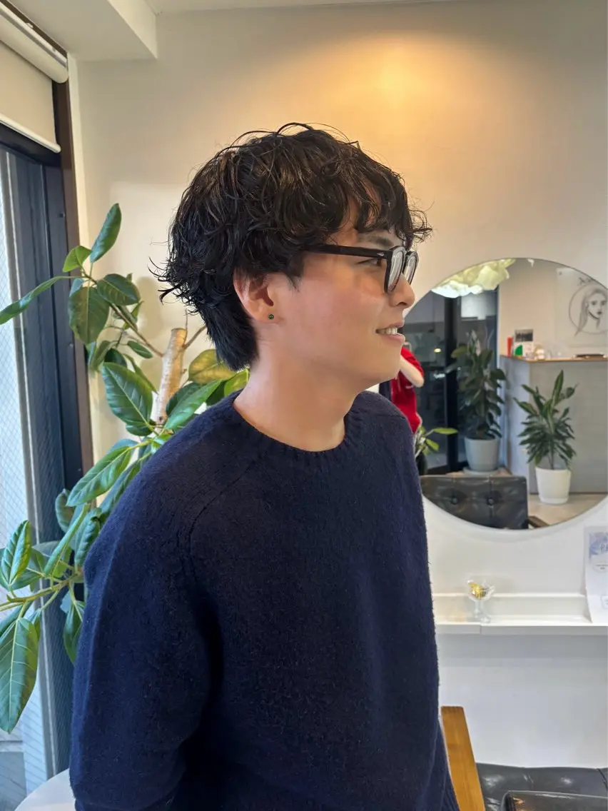 メンズカットの写真