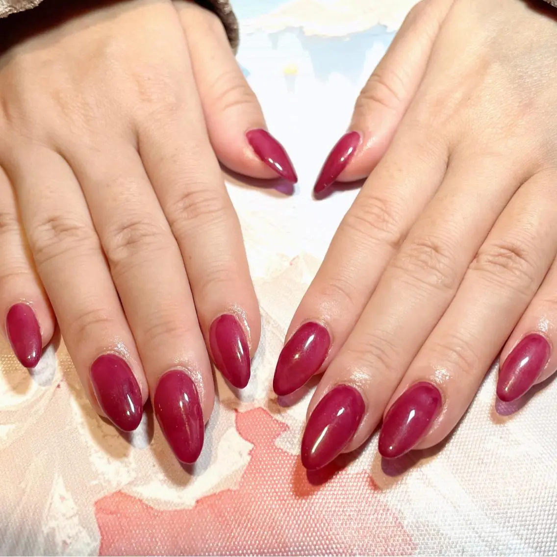 ネイル ハンドネイル Nail ヌシん家 AKANEのネイルデザイン