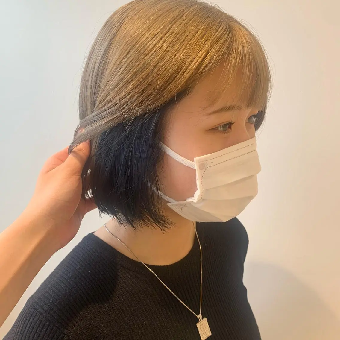 ショート カラー ヘアカラー ayumi🌈 インナーカラー🌈のヘアスタイル