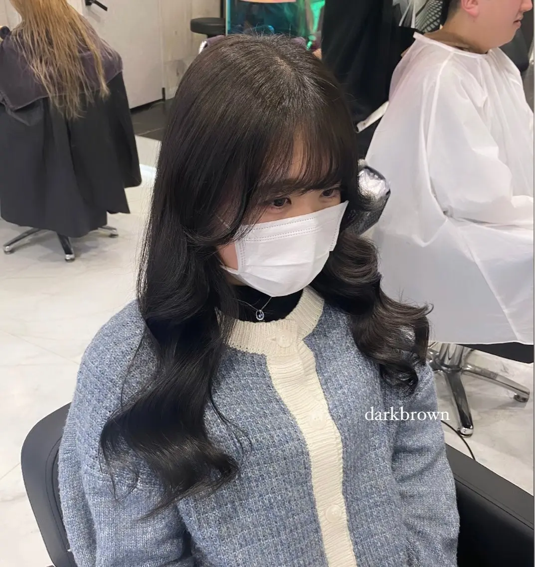 ロング カラー パーマ ヘアアレンジ メンズ ヘアカラー 最新艶髪トレンド¦ ヘア¦miyu🐒♡のヘアスタイル