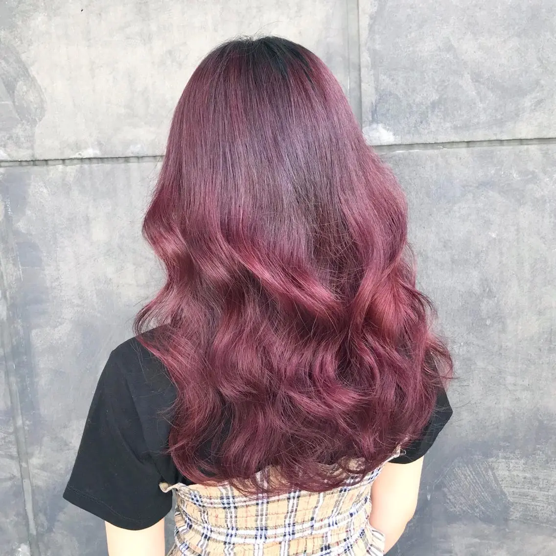 ロング カラー ブリーチ ラベンダーカラー ピンクカラー ピンクラベンダー ヨシンモリ K-POP好き美容師 🇰🇷Kai.Yのヘアスタイル