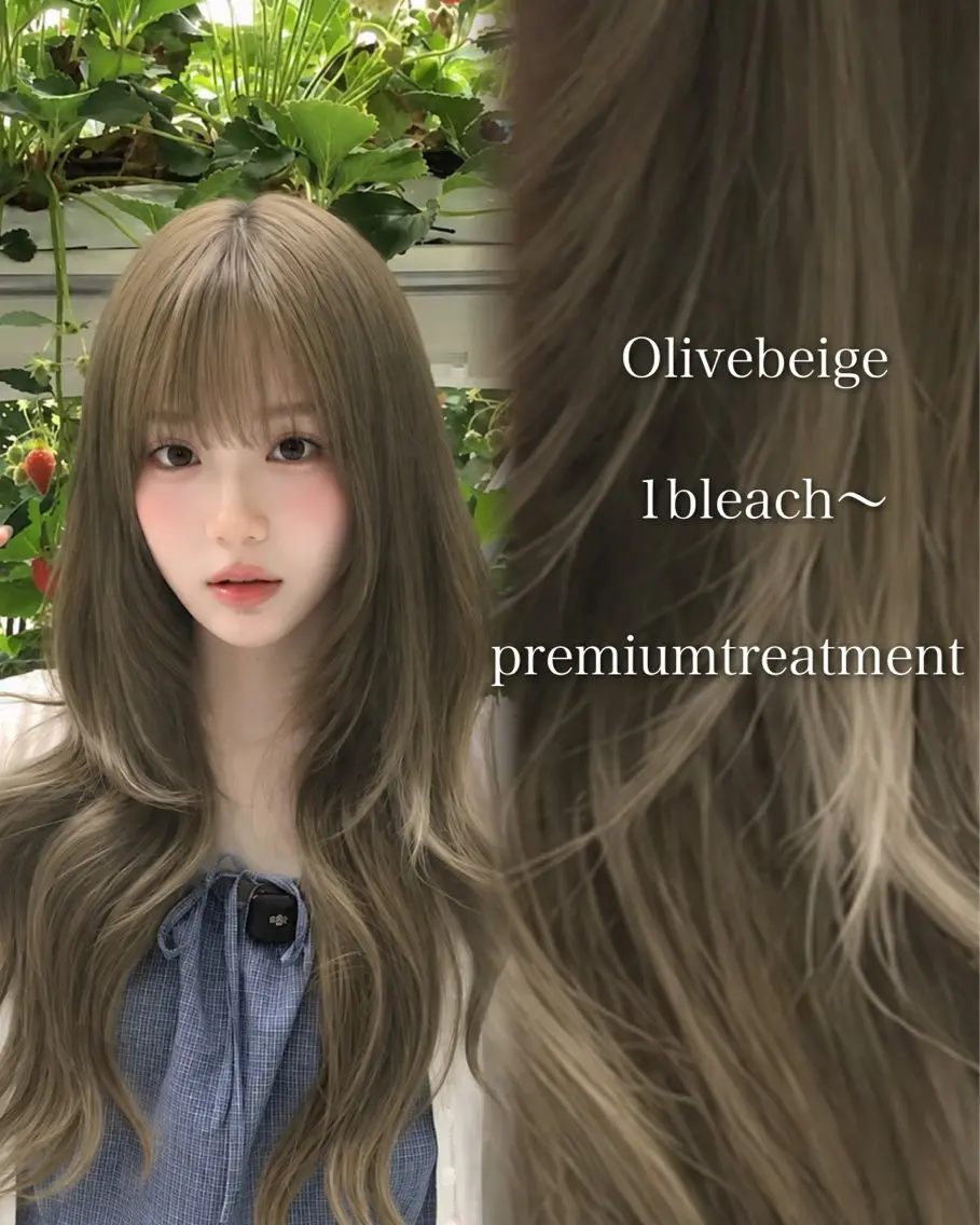 カラー 透明感カラー🫧 EMAのヘアスタイル