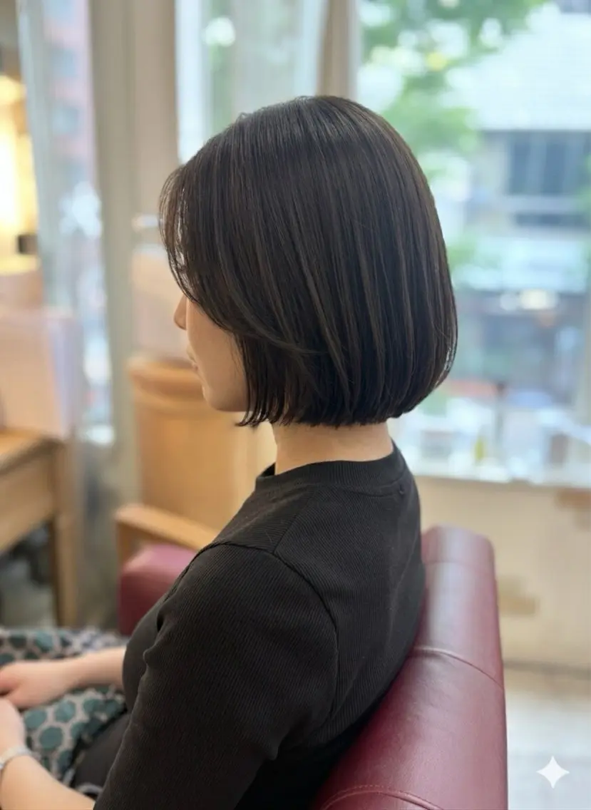 ショート カット ヘアカラー 新宿御苑/ショート ショートボブ/山口のヘアスタイル