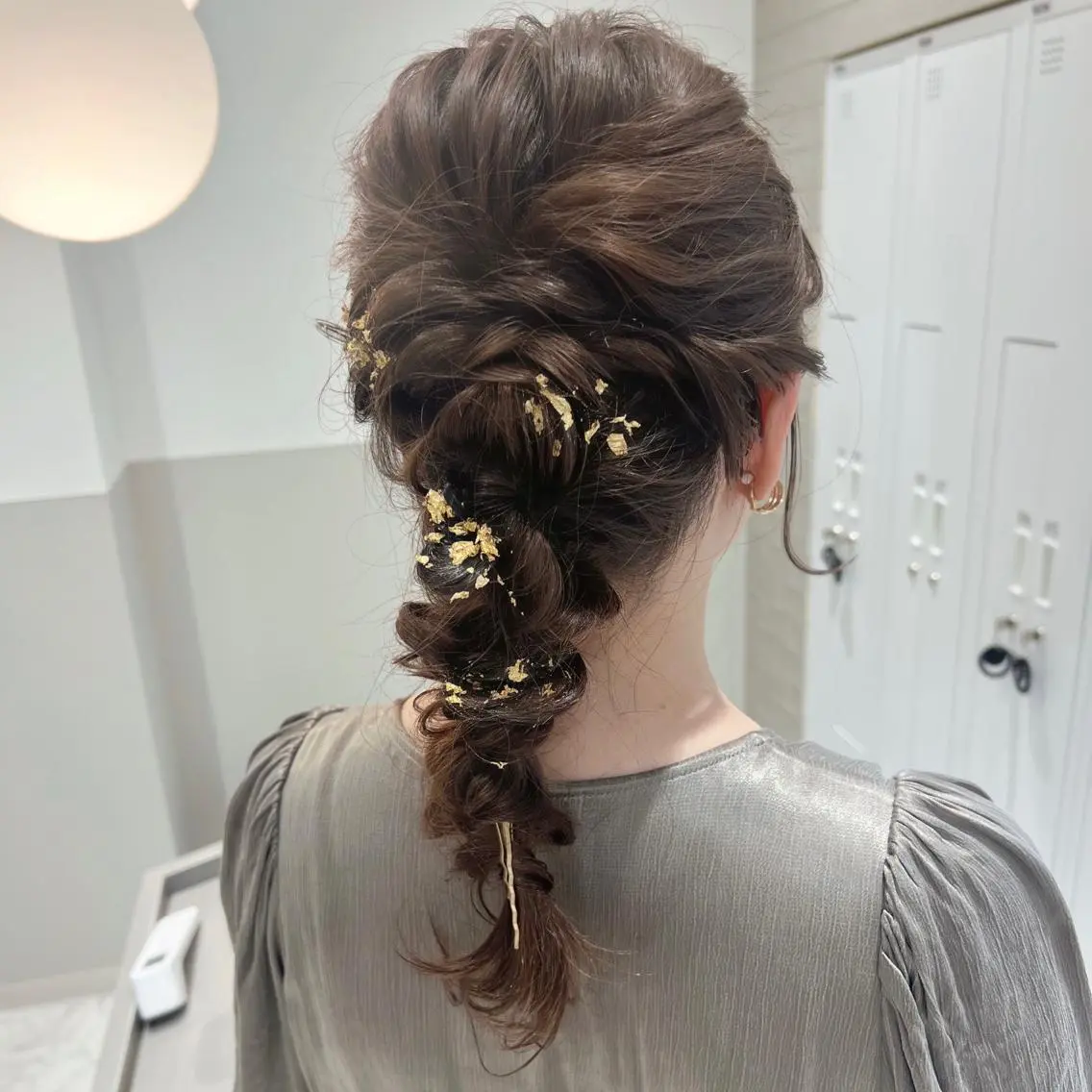 ミディアム ヘアセット 韓国モテhair🍑 momoのヘアスタイル