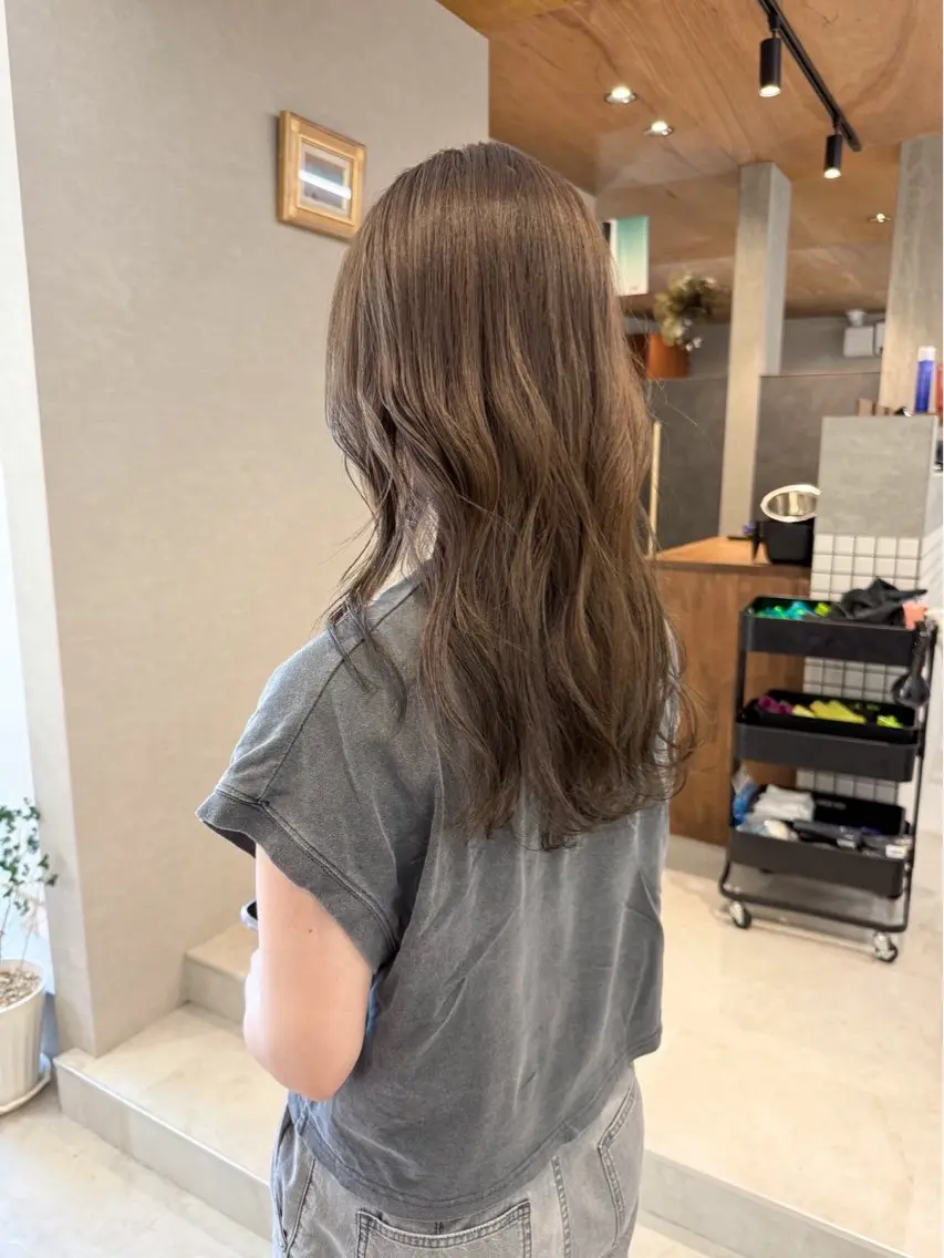 カラー ヘアカラー トリートメント Sun./山口市 あゆのヘアスタイル