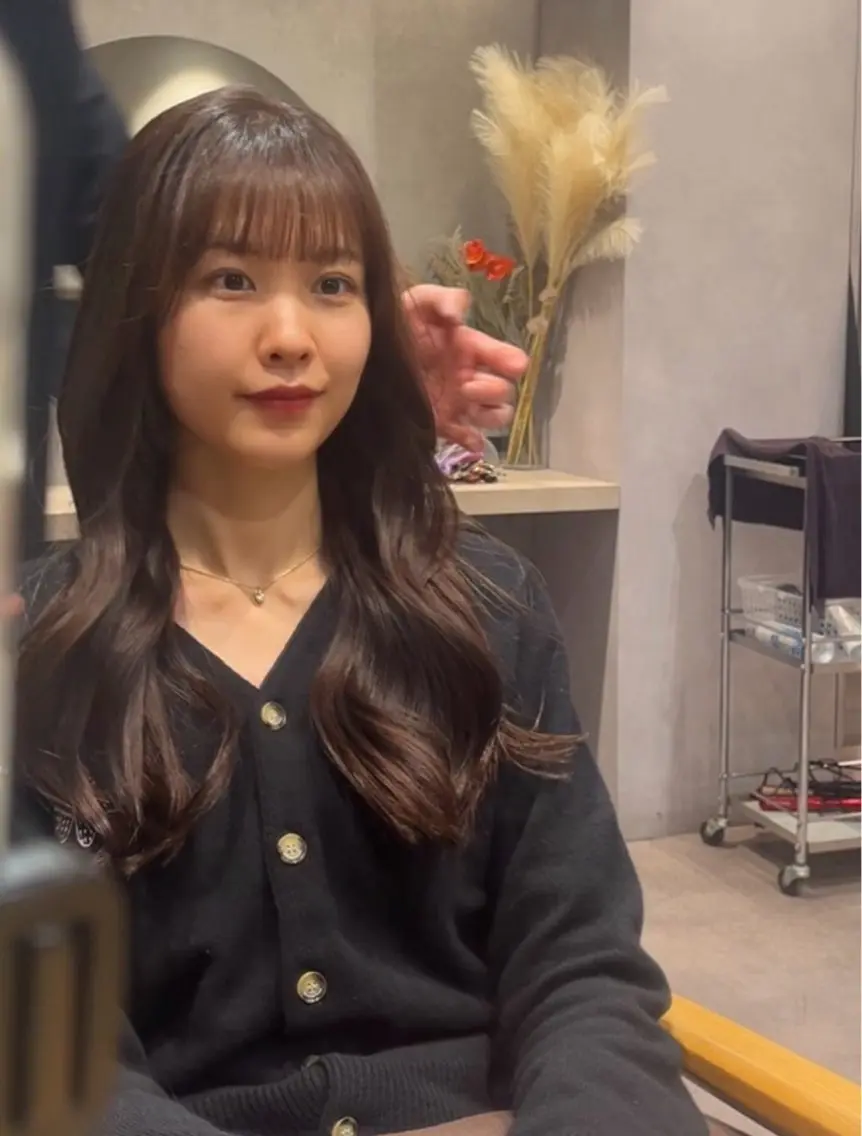 ロング カット ヘアカラー トリートメント ヘッドスパ 佐藤優太朗 似合わせ/髪質改善のヘアスタイル