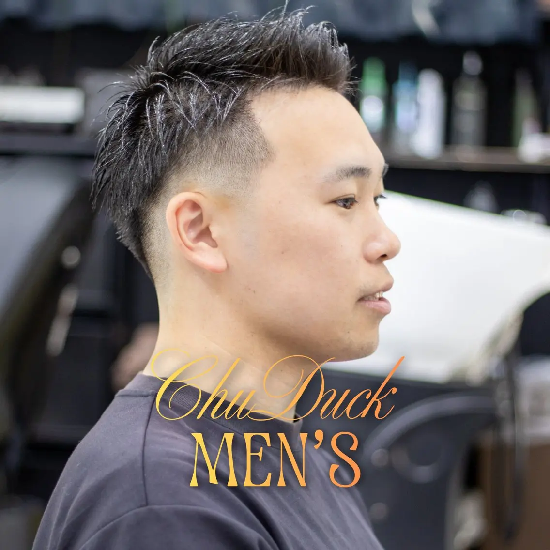 ショート メンズ フェードカット カット フェード×メンズ カット|SHOTAのヘアスタイル