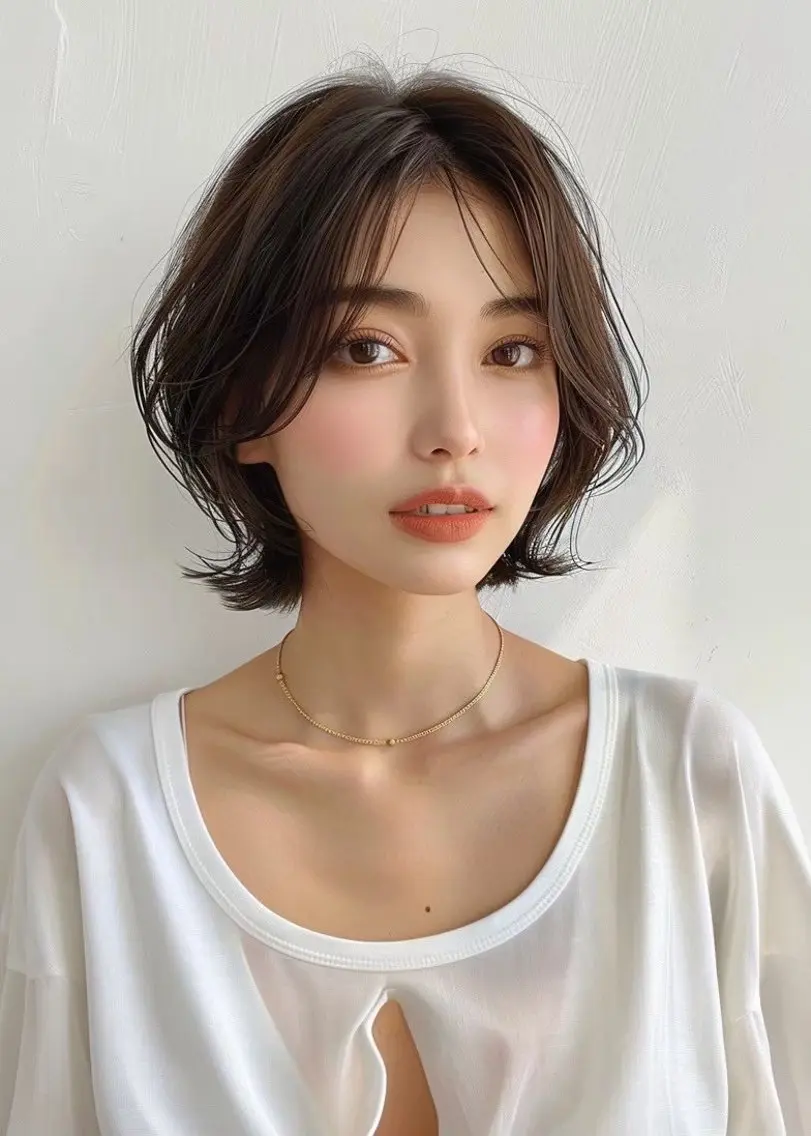 カラー 佐藤優晟/カラー/ 癖毛ショート/表参道のヘアスタイル