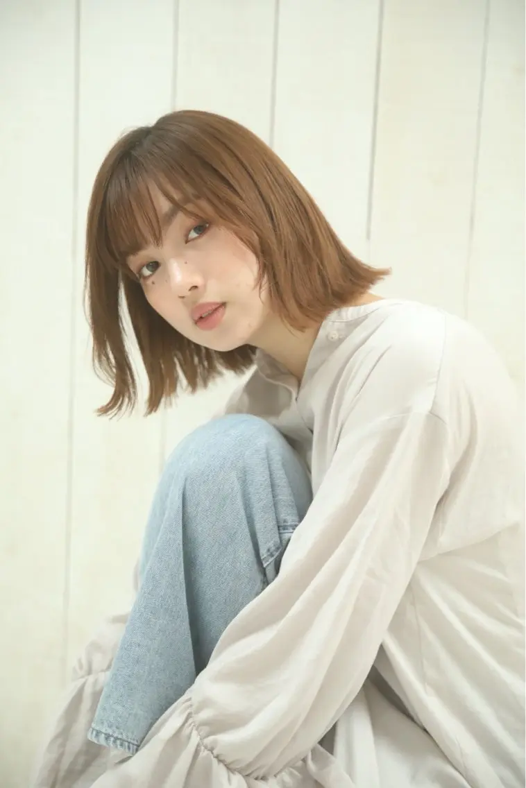 似合わせカット+イルミナカラー30%の写真