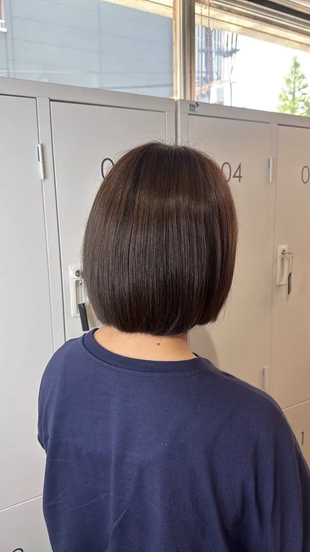 ショート 縮毛矯正 MISA カラー / 縮毛矯正のヘアスタイル