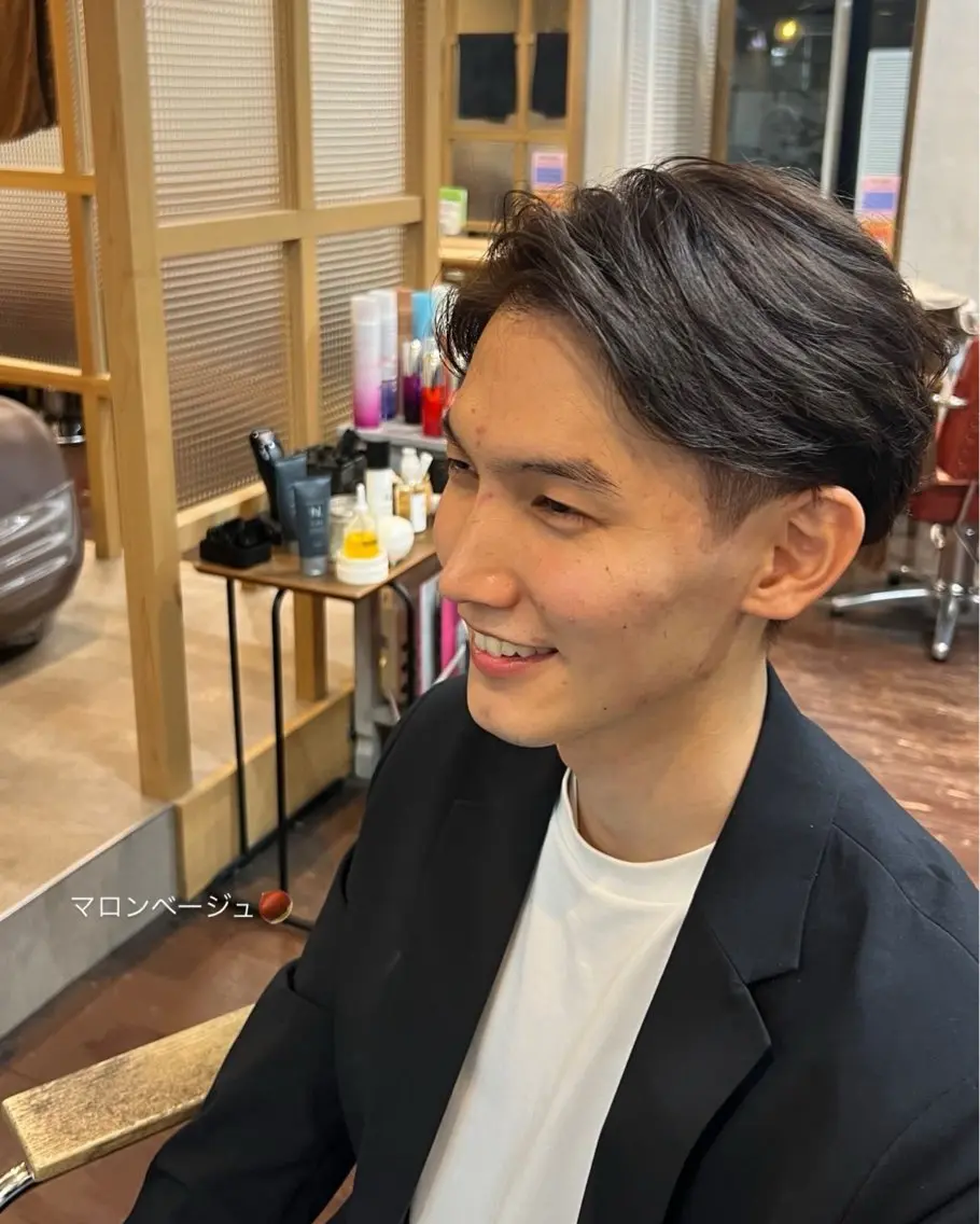 メンズ こばやし あこのヘアスタイル