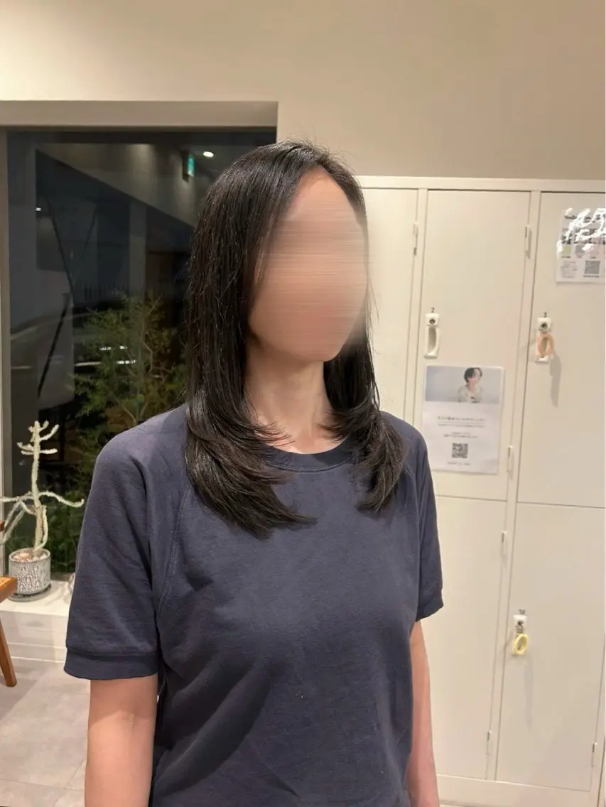 ロング レイヤーカット AILERON 神村のヘアスタイル