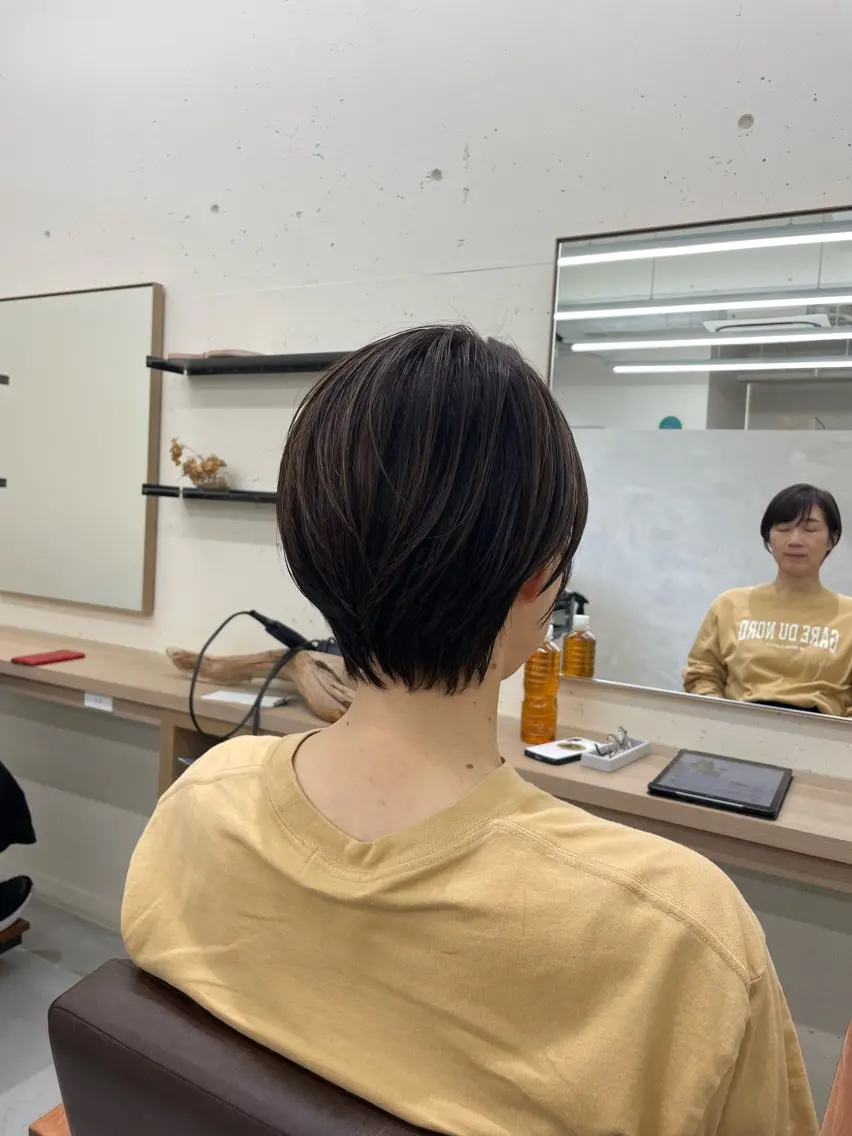 ショート カット 【似合わせカット】 谷口海斗のヘアスタイル