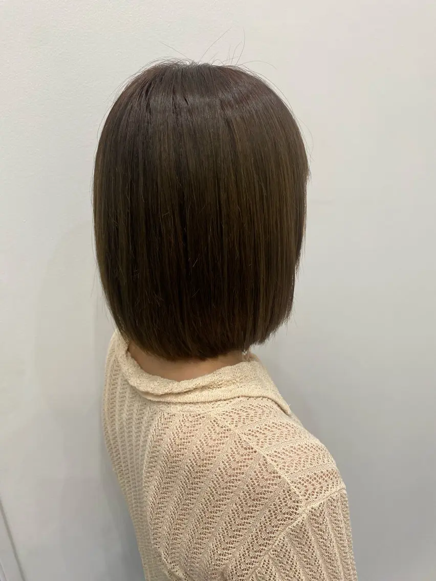 ショート ボブ トリートメント 藤岡杏華 /垢抜け✂︎のヘアスタイル