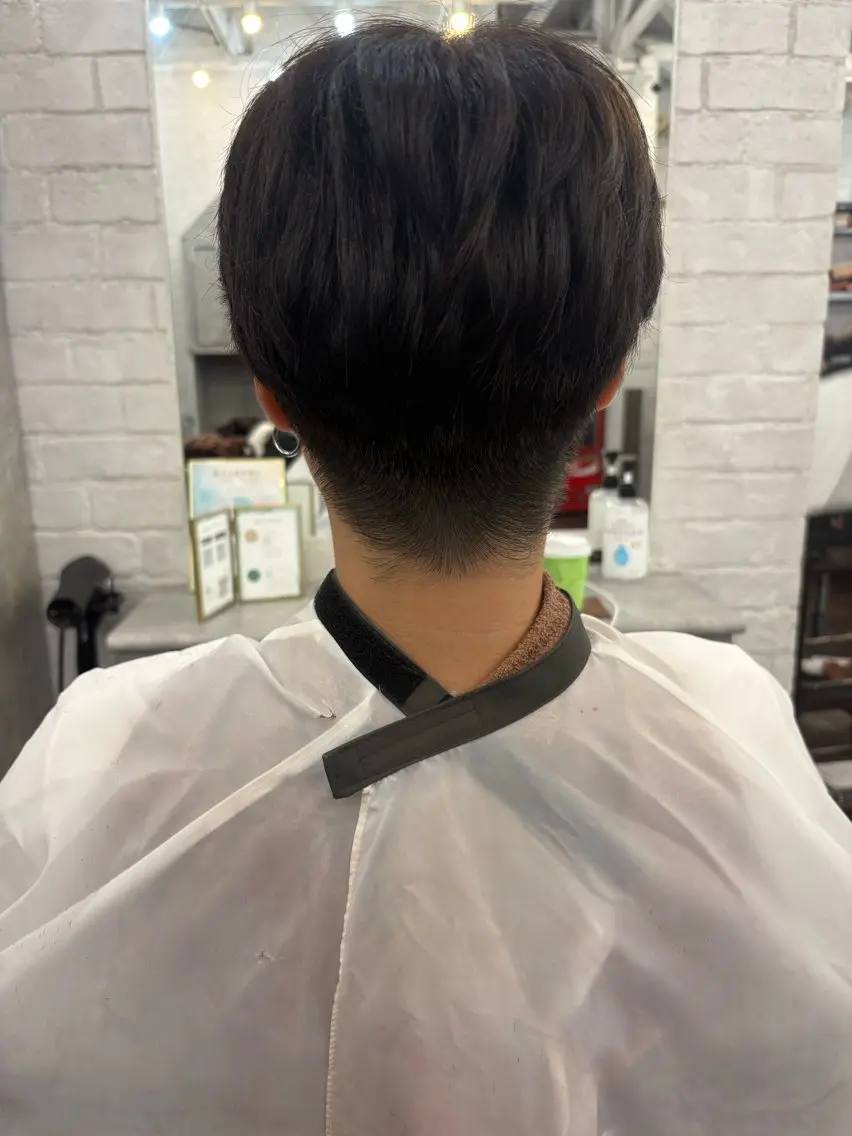カラー メンズ グレージュ ラベンダーカラー ラベンダーグレージュ ラベンダーグレー カット ヘアカラー カットモデル🌼 彩羽🫧🪽のヘアスタイル