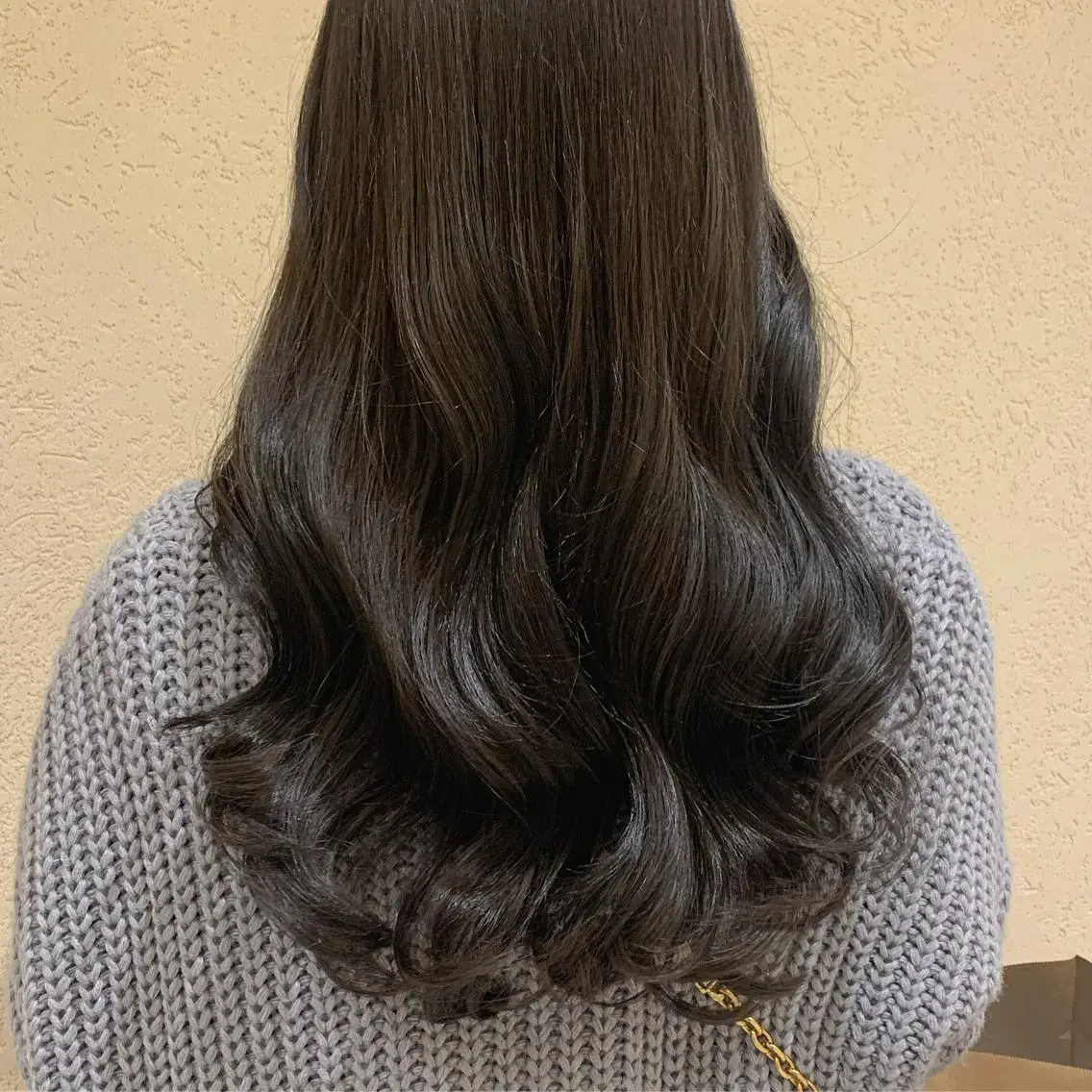 ロング カラー ブルーカラー ブルージュ 韓国風ヘア 𝒢𝒾𝓇𝓁𝓎 ⑅　𝓎𝓊𝓀𝒶のヘアスタイル