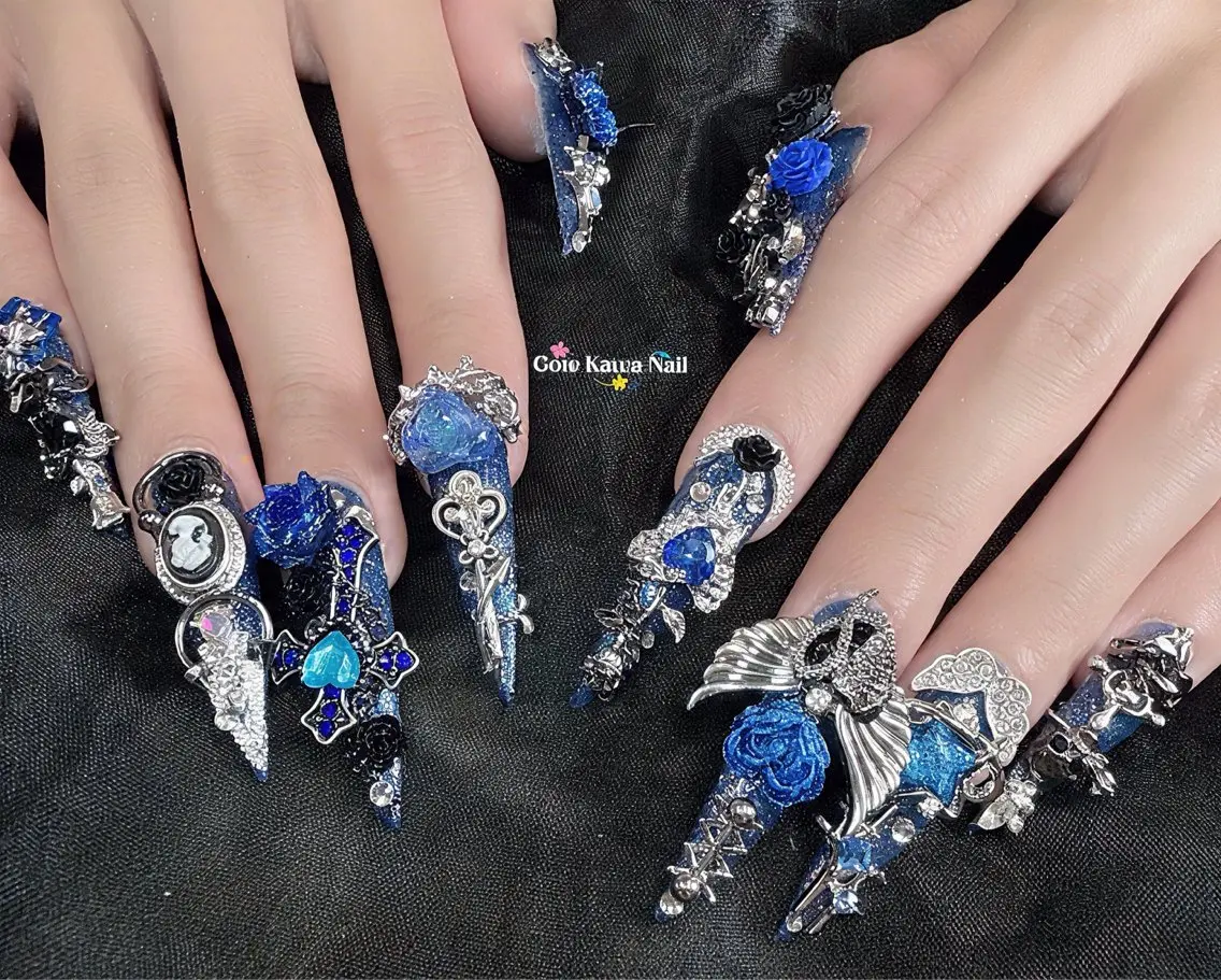 ネイル フラッシュネイル ジェルネイル 持ち込み 夏ネイル ハンドネイル ハンドケア Gote Kawa nail salonのネイルデザイン