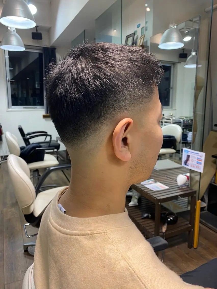 メンズ フェードカット 近藤 龍青のヘアスタイル