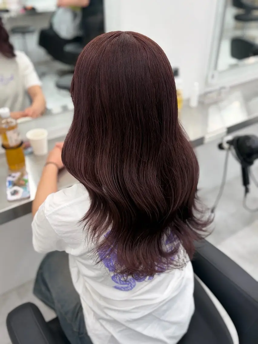 カラー ヘアカラー トリートメント ヘアセット girlな暖色ヘア 🪽🫧ハルナ🎀のヘアスタイル