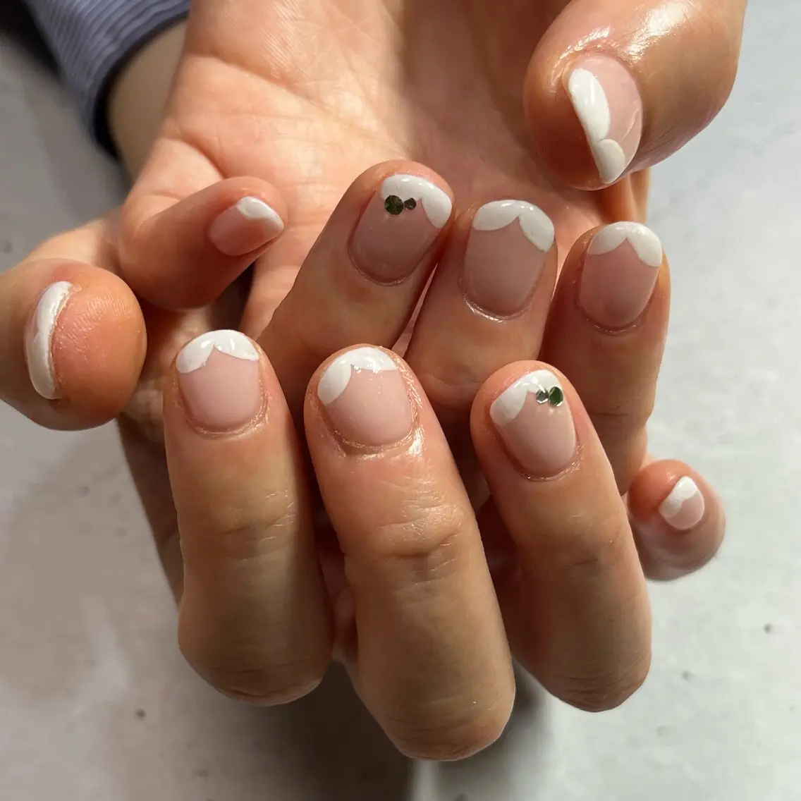 ネイル ストーンネイル NAiL by.kahoのネイルデザイン