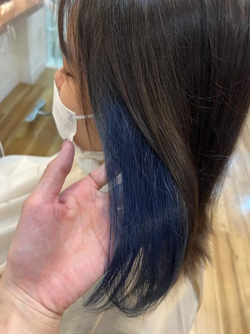 ブリーチのデザインカラー🌷🌼🫐🍊ミニモ限定coupon🌟の写真