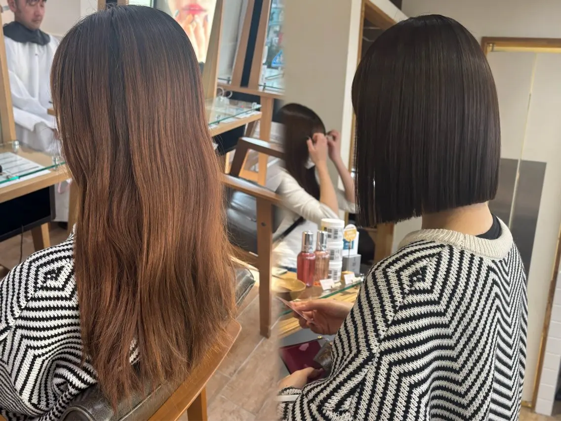 中嶋 優海のヘアスタイル