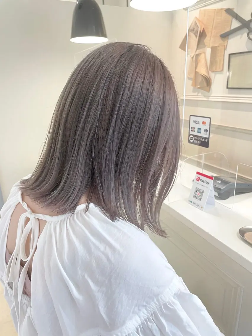 カラー ヘアカラー トリートメント 山口 歩美佳のヘアスタイル