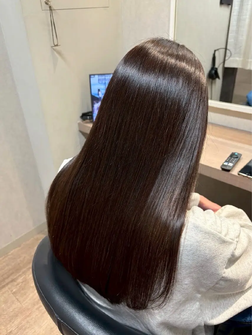 ロング ANDIAMO 栄 栞名のヘアスタイル