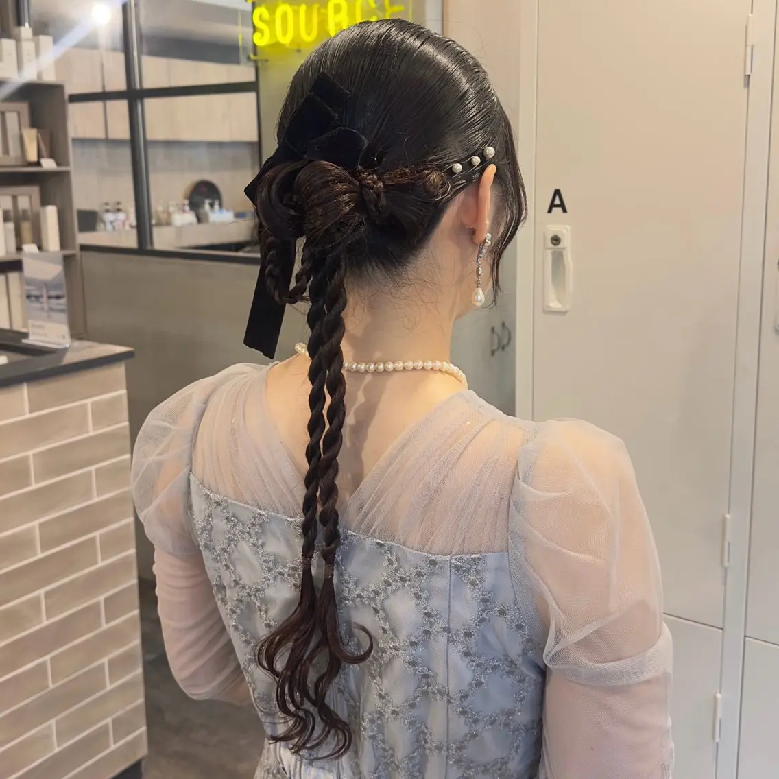 ロング ヘアアレンジ ヘアセット makoto / 韓国風ヘア🎀🪄︎のヘアスタイル