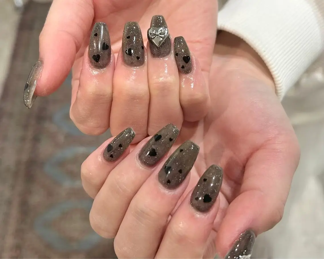 ハンド💅85分アートコース✨️オフあり(初回ジェルオフ無料)の写真