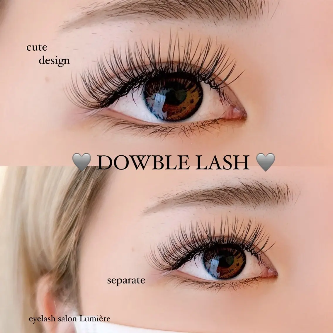 マツエク・マツパ eyelash Lumièreのマツエク・マツパデザイン